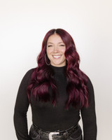 Burgandy Fashion Color Red Hair Extensions